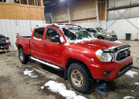 2013 Toyota Tacoma Double Cab Long Bed из США, поврежденный, VIN 3TMMU4FNXDM056336